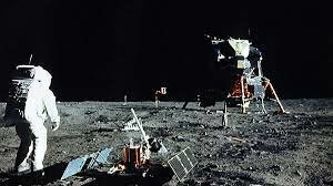 Apollo 11 lands!