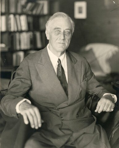 FDR reelected