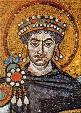 justinian becomes emperor of eastern rome
