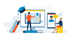 Timeline: Educación distancia
