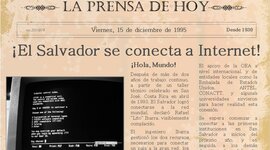Timeline: Historia del Internet en El Salvado