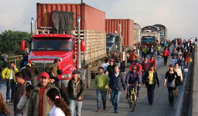 PARO DE CAMIONEROS