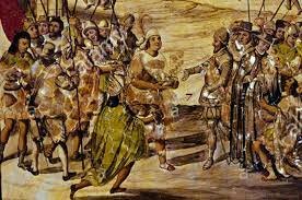 La batalla de Cempoala.