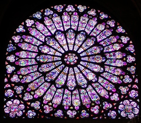 Western Towers and Rose Window Completed