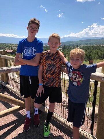 Había ido a Colorado tres veces en un año.