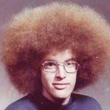 He tenido un afro en la cabeza