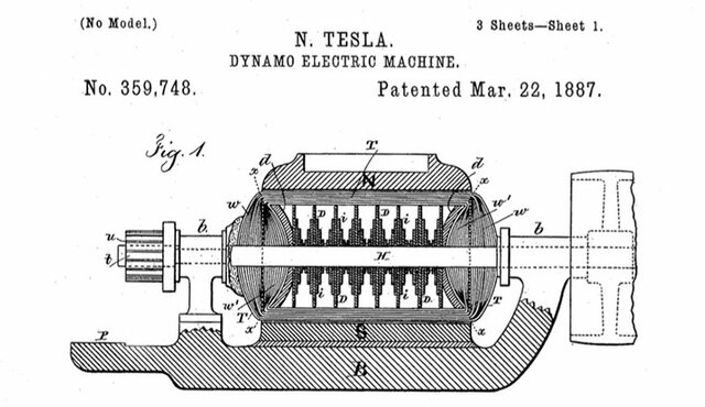 Generador eléctrico: Nikola Tesla