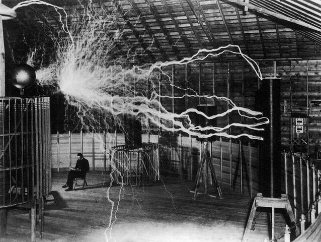 Sistema de transferencia eléctrica: Nikola Tesla
