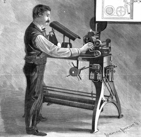 Vitascopio: Thomas Alva Edison