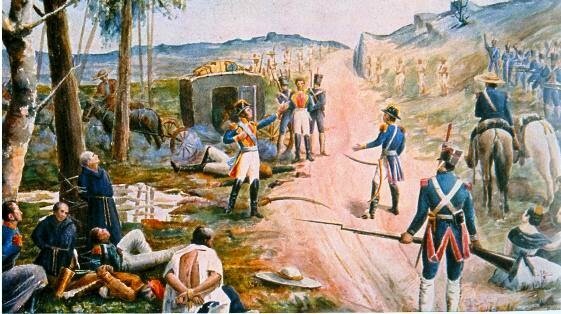 Cuelgan cabezas de Hidalgo, Allende, Aldama y Abasolo en Alhondiga de Granaditas