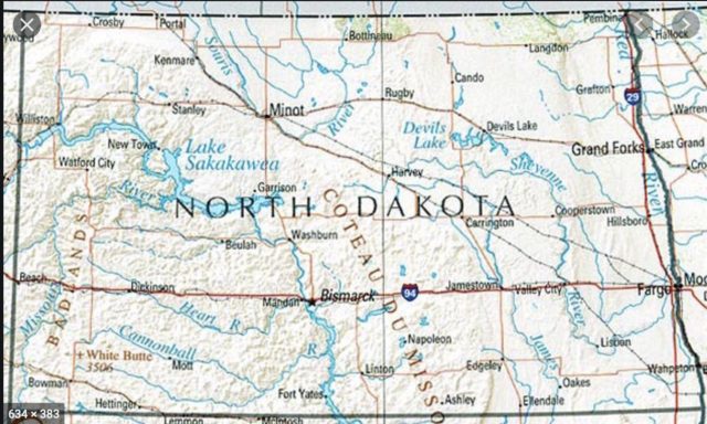 North Dakota became a state