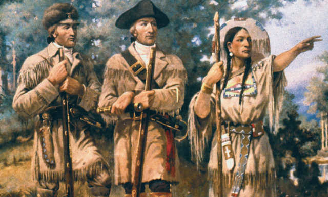 The Lewis and Clark Expedition reaches ND