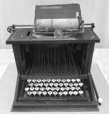 The First Typewriter