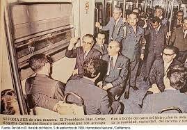 Inauguración de la Línea 1 del Metro de la CDMX