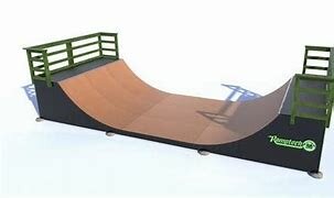 The first half pipe was made