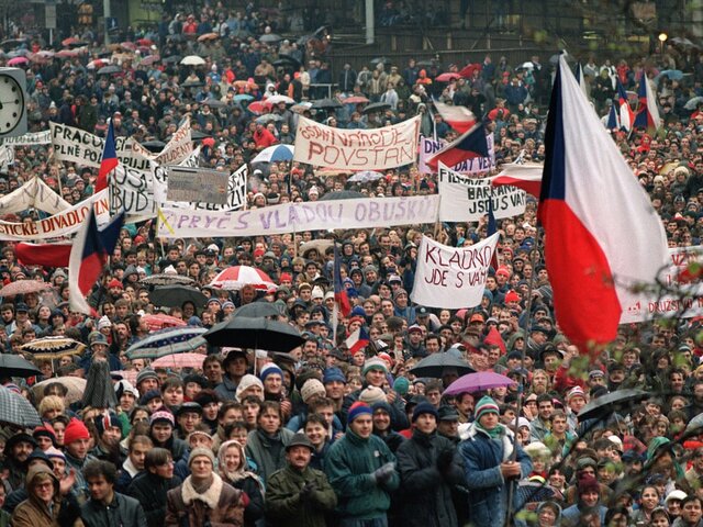CZECHOSLOVAKIA revolution