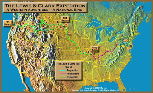 La Expedición de Lewis y Clark