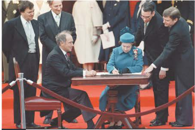 Rapatriement de la constitution