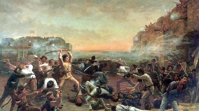 La Batalla de El Álamo