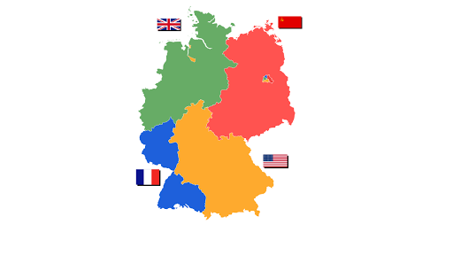 four powers divide germany