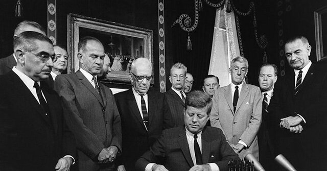 Partial Test Ban Treaty Signed