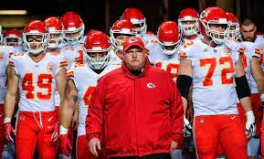 Chiefs players in the super bowl season