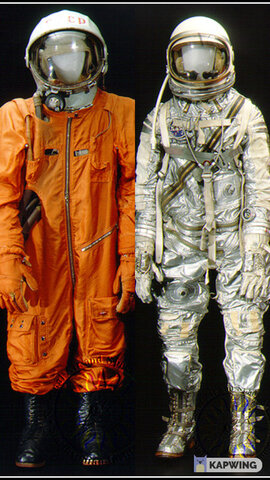 Gagarin's Space Suit vs. John Glenn's Space Suit