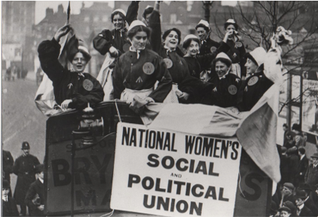 The Women's Social and Political Union  (the Suffragettes)