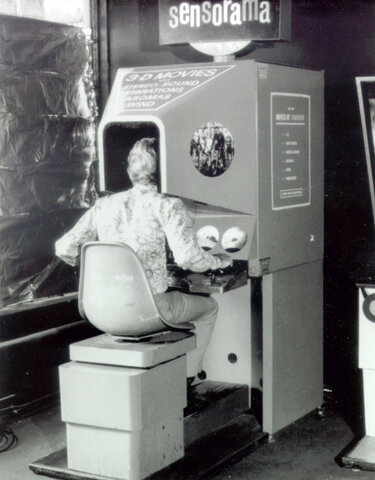 La primera máquina de realidad virtual.