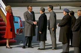 Nixon visits China, SALT I signed