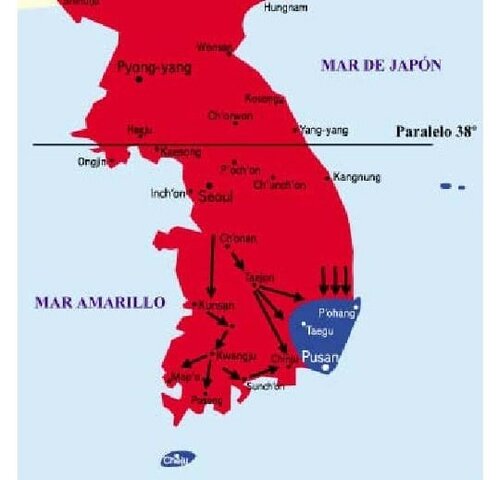 Avance de Corea del Norte