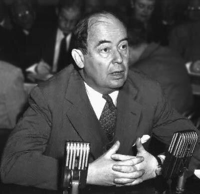 John von Neumann came up with the idea that programs should be stored in memory along with the data.