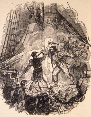 Blackbeards Death