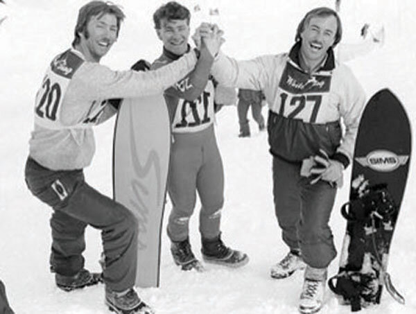 First ever Snowboarding Event