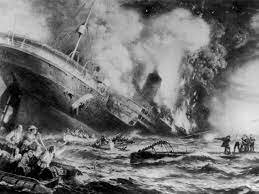 The War at sea between Britain and Germany