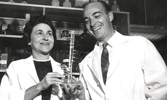 Severo Ochoa y Arthur Kornberg