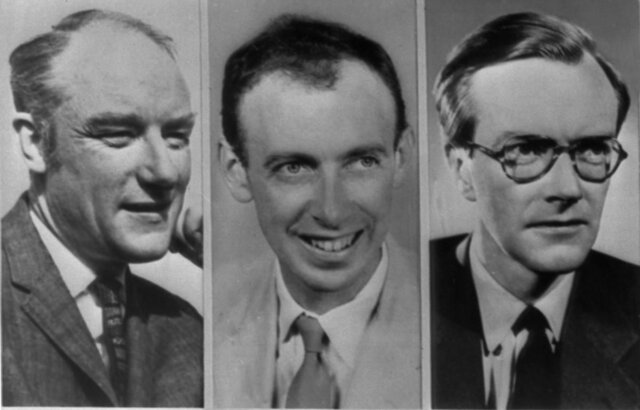 Francis Crick, James Watson and Maurice Wilkins