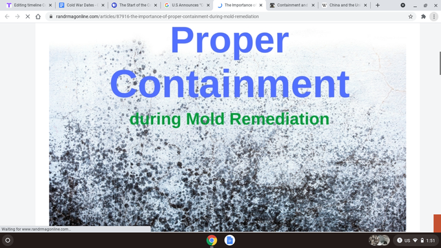 U.S Announces “Containment”