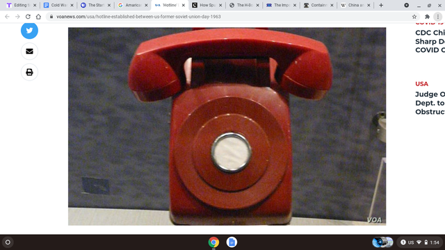 Amarican-Soviet Hotline Established