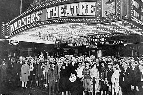 llegada de la voz al cine