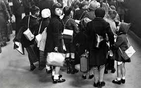 The evacuation of children