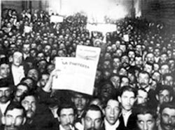 Organizó Un Movimiento En Protesta