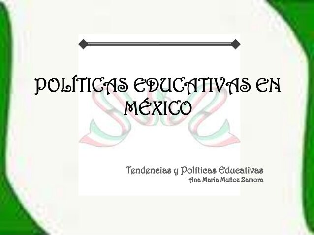 Conclusiones: México en la política educativa internacional