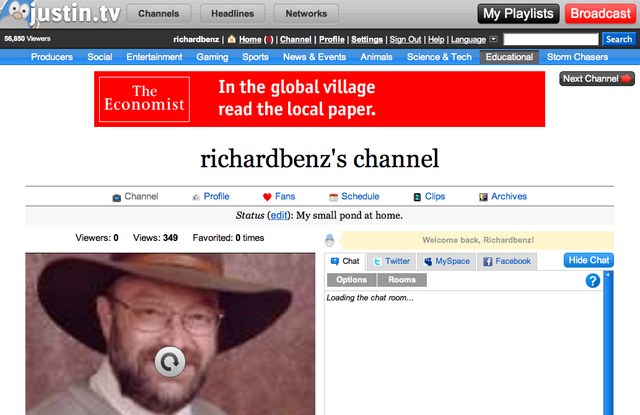 Thursday-Web Cams , USB Cameras and Live Web TV