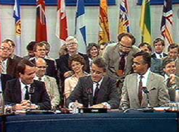 Échec de l'accord du lac Meech