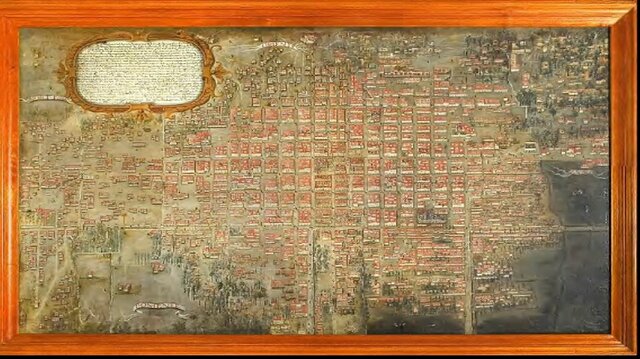 1737; Se crea el “Plano de la Ciudad”