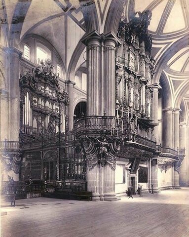 1736; Se inaugura el Órgano del Evangelio