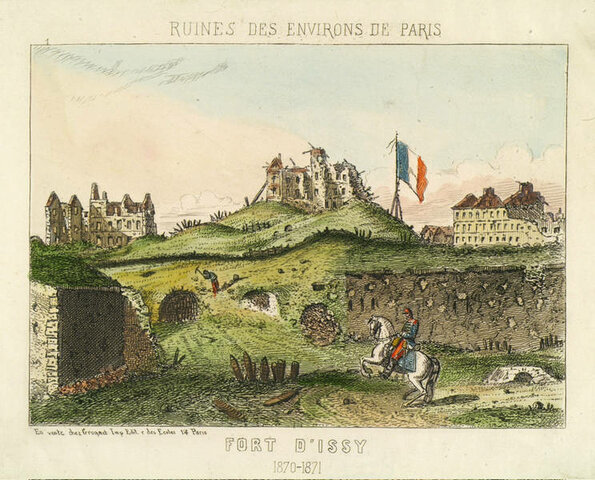 The Versaillais take the Fort d'Issy