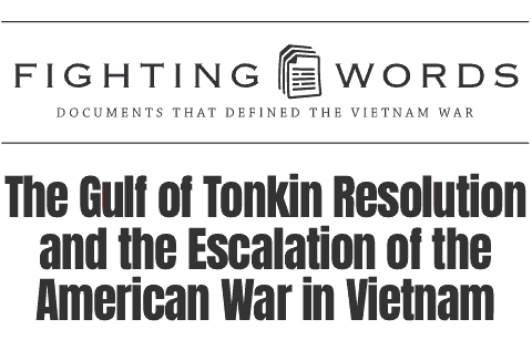 Gulf of Tonkin Resolution