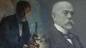 Louis Pasteur y Robert Koch